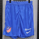 25-26 Atletico Madrid home (Player Version) Soccer shorts Thailand Quality