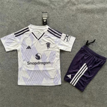 Kids kit 25-26 Manchester United Away Thailand Quality
