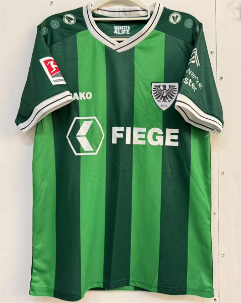 25-26 SC Preußen Münster home Fans Version Thailand Quality