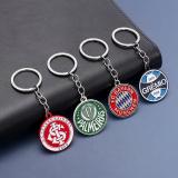 Football Club Color Double sided Keychain
