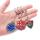 Brazilian football club color double-sided keychain
