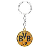 Football Club Color Double sided Keychain