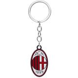 Football Club Color Double sided Keychain