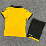 Kids kit 25-26 Wolverhampton Wanderers home Thailand Quality