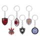 Football Club Color Double sided Keychain