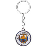 Football Club Color Double sided Keychain