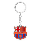 Football Club Color Double sided Keychain