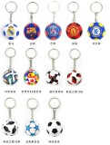 Small football keychain