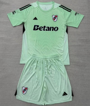 Kids kit 25-26 CA River Plate (Goalkeeper) Thailand Quality