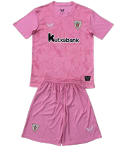 25-26 Athletic Bilbao (Goalkeeper) Set.Jersey & Short High Quality