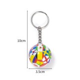 Small football keychain
