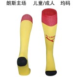 25-26 RC Lens home Soccer Socks