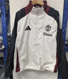 25-26 Manchester United (white) Windbreaker Soccer Jacket