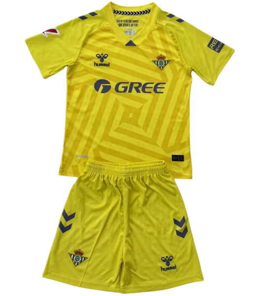 25-26 Real Betis (Goalkeeper) Set.Jersey & Short High Quality