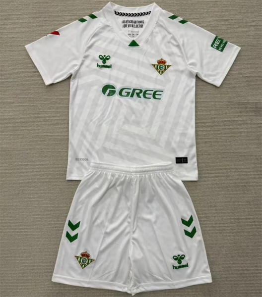 Kids kit 25-26 Real Betis (Goalkeeper) Thailand Quality