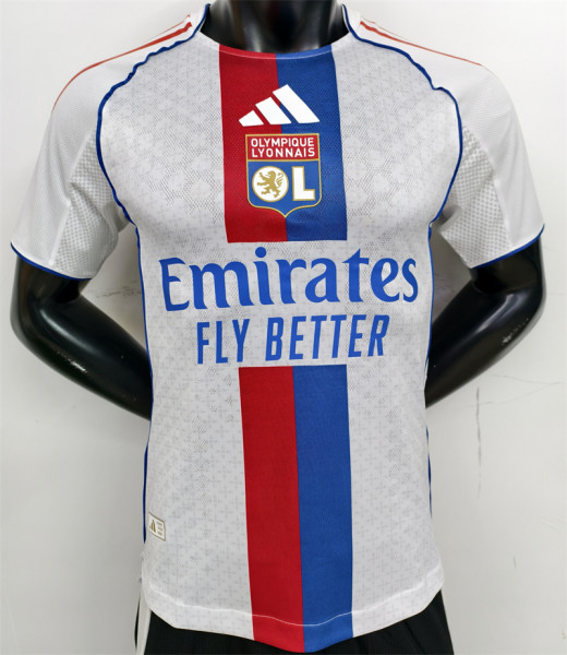 25-26 Olympique Lyonnais home Player Version Thailand Quality