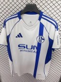 25-26 Schalke 04 home Fans Version Thailand Quality