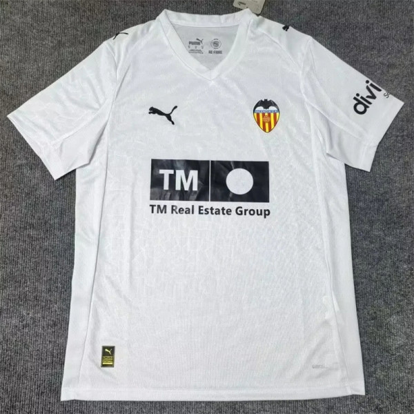 25-26 Valencia CF home Fans Version Thailand Quality