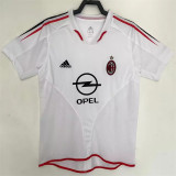 04-05 AC Milan Away Retro Jersey Thailand Quality