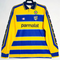 Long sleeve 99-00 Parma Calcio home Retro Jersey Thailand Quality