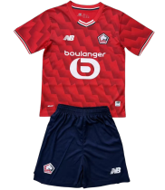 25-26 Lille home Set.Jersey & Short High Quality