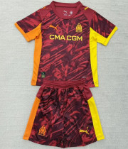 Kids kit 25-26 Marseille (goalkeeper) Thailand Quality