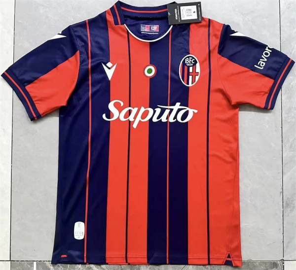 25-26 Bologna home Fans Version Thailand Quality