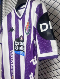 25-26 Real Valladolid home Fans Version Thailand Quality