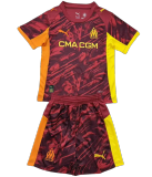 25-26 Marseille (Goalkeeper) Set.Jersey & Short High Quality