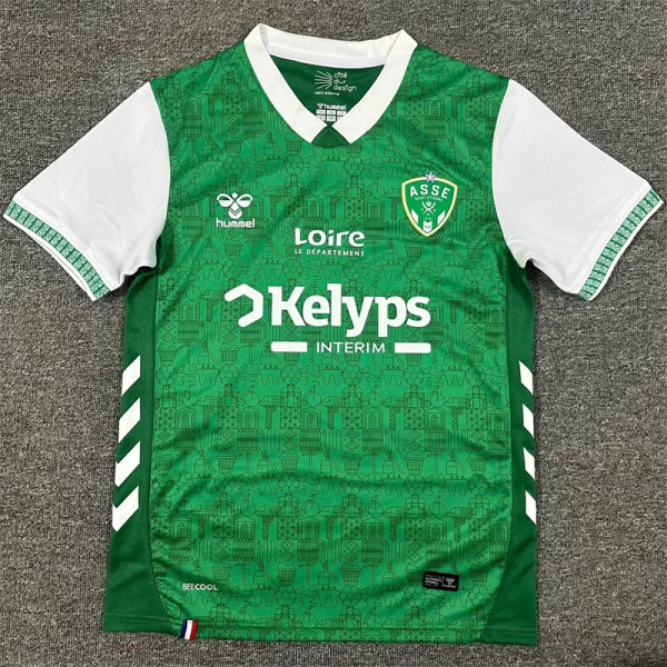 25-26 Saint-Étienne home Fans Version Thailand Quality