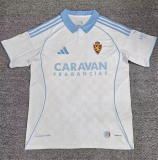 25-26 Real Zaragoza home Fans Version Thailand Quality