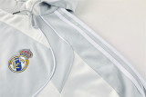 25-26 Real Madrid (white) Jacket and cap set training suit Thailand Qualit