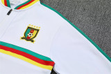 25-26 Cameroun (white) Jacket Adult Sweater tracksuit set