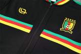 25-26 Cameroun (black) Jacket Adult Sweater tracksuit set