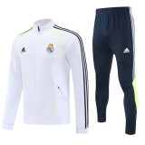 25-26 Real Madrid (white) Jacket Adult Sweater tracksuit set