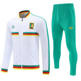25-26 Cameroun (white) Jacket Adult Sweater tracksuit set