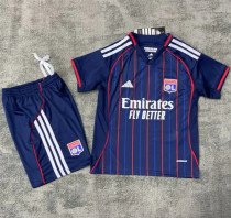 Kids kit 25-26 Olympique Lyonnais Away Thailand Quality
