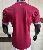 25-26 West Ham United home Player Version Thailand Quality
