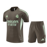 25-26 Real Madrid (Training clothes) Set.Jersey & Short High Quality