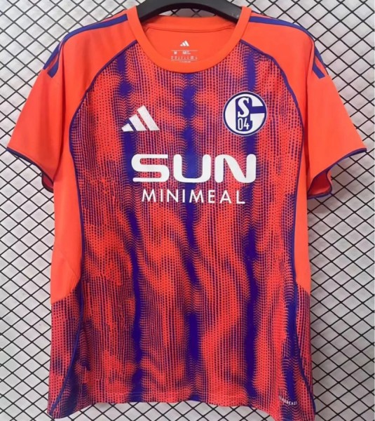 25-26 Schalke 04 Third Away Fans Version Thailand Quality