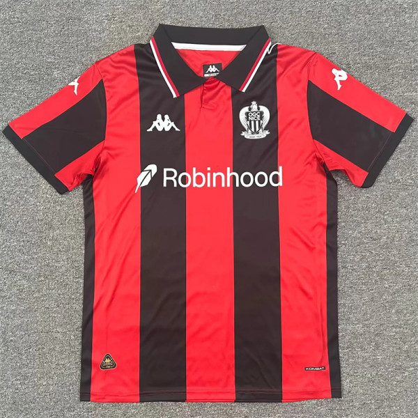 25-26 OGC Nice home Fans Version Thailand Quality