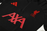 25-26 Liverpool (black) Adult Sweater tracksuit set