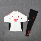 25-26 Liverpool (white) Adult Sweater tracksuit set