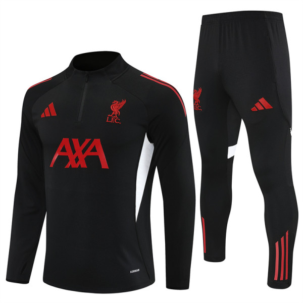 25-26 Liverpool (black) Adult Sweater tracksuit set