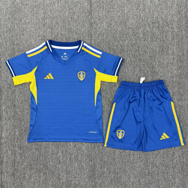 Kids kit 25-26 Leeds United Away Thailand Quality