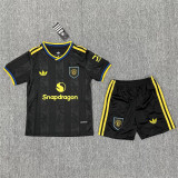 Kids kit 25-26 Manchester United Third Away Thailand Quality