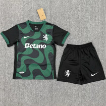 Kids kit 25-26 Sporting Lisbon Third Away Thailand Quality