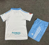 Kids kit 25-26 Real Zaragoza home Thailand Quality