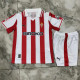 Kids kit 25-26 Sporting Gijón home Thailand Quality