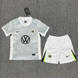 Kids kit 25-26 Wolfsburg Away Thailand Quality